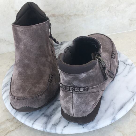 Skechers Suede Booties Women's Size 7.5 - Picture 5 of 16